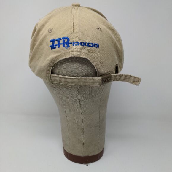 Dixon ZTR Slideback Hat Tan OSFA Embroidered Logo Adjustable - Picture 7 of 11